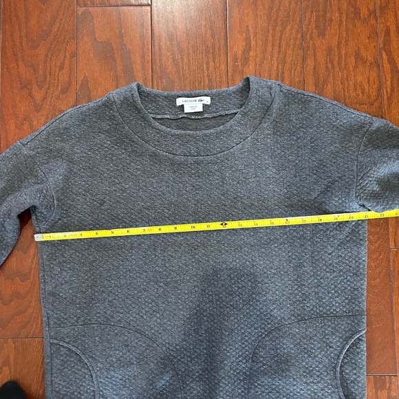 2 sweater dresses tunic gray black leopard print long sleeved - Picture 10 of 13